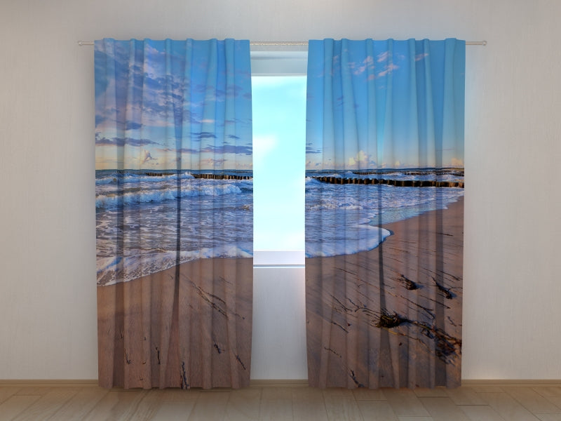 Foto Tende Mattinata sulla Spiaggia acquistare Foto Tende Mattinata sulla Spiaggia — Foto