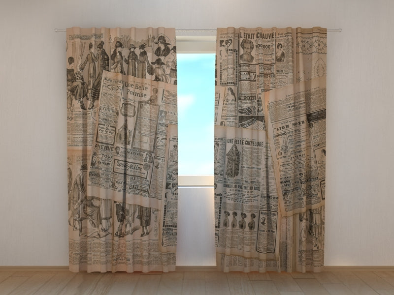 Foto Tende Vecchie Pagine di Giornale acquistare Foto Tende Vecchie Pagine di Giornale — Foto