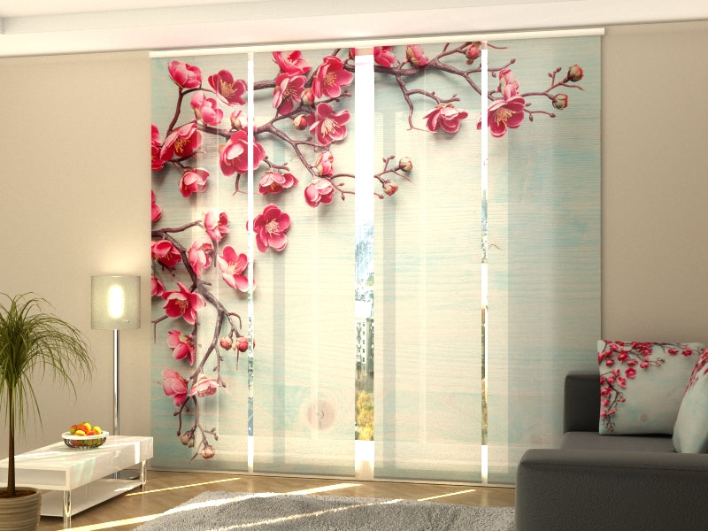 Set di 4 Tende a Pannello Tenerezza Primaverile acquistare Set di 4 Tende a Pannello Tenerezza Primaverile — Foto