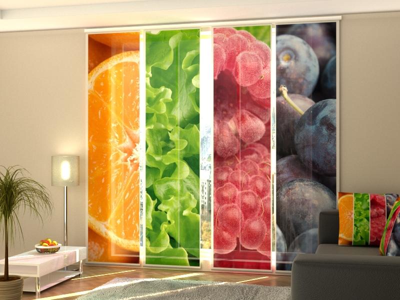 Set di 4 Tende a Pannello Freschezza 1 acquistare Set di 4 Tende a Pannello Freschezza 1 — Foto