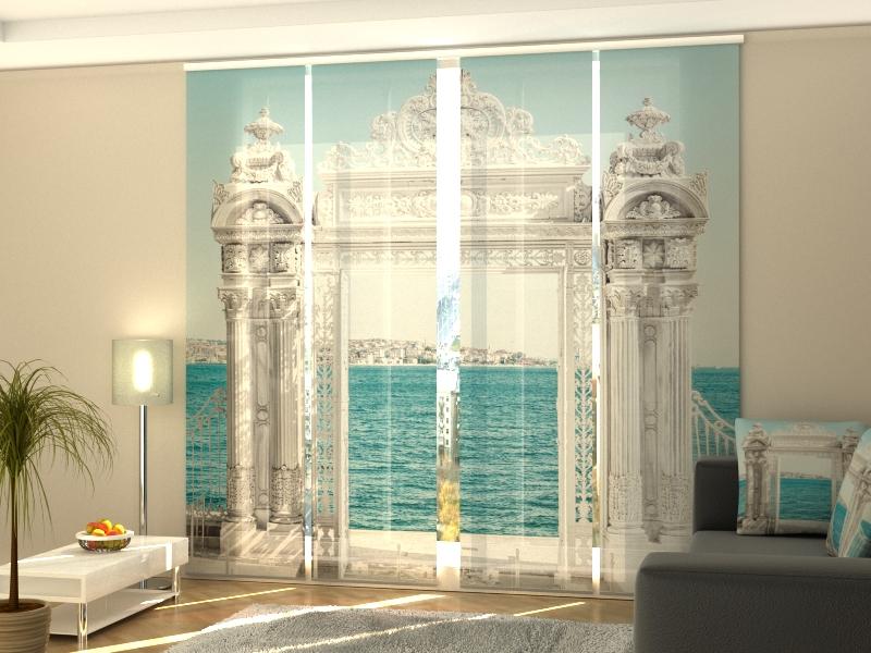 Set di 4 Tende a Pannello Arco a Istanbul acquistare Set di 4 Tende a Pannello Arco a Istanbul — Foto