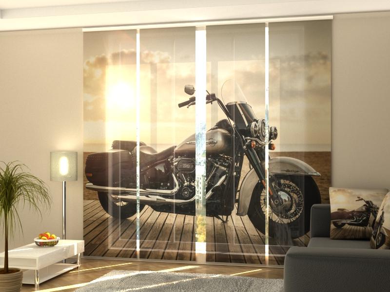 Set di 4 Tende a Pannello La Tua Moto Harley-Davidson acquistare Set di 4 Tende a Pannello La Tua Moto Harley-Davidson — Foto