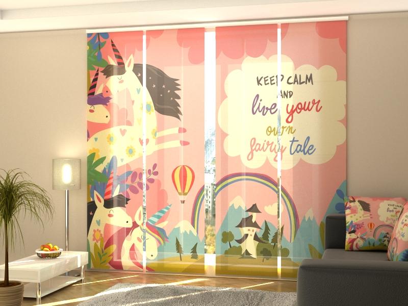 Set di 4 Tende a Pannello La Tua Favola acquistare Set di 4 Tende a Pannello La Tua Favola — Foto