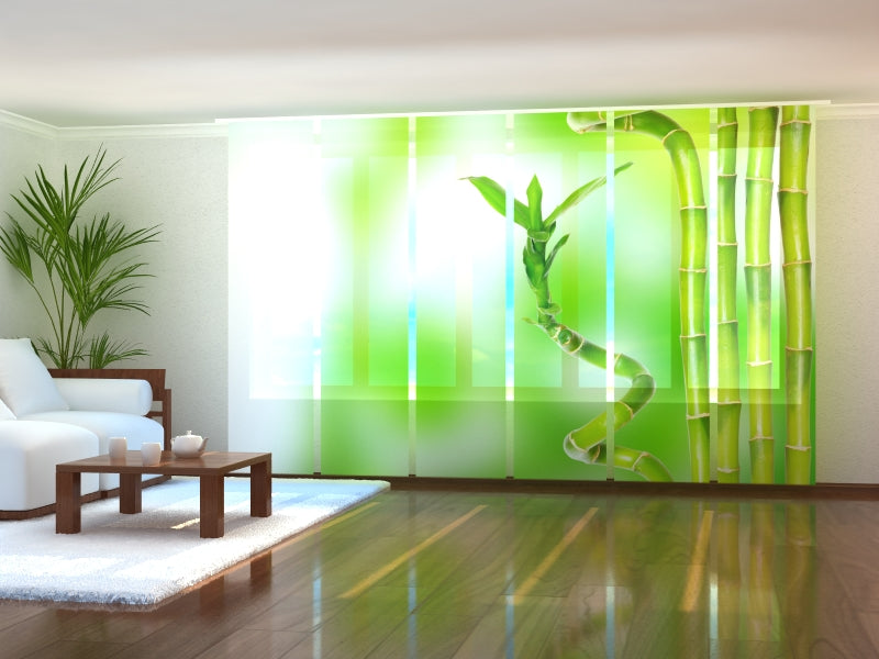 Set di 6 Tende a Pannello Bambù Meraviglioso acquistare Set di 6 Tende a Pannello Bambù Meraviglioso — Foto