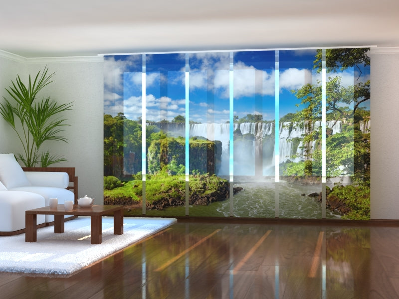 Set di 6 Tende a Pannello Cascate Brasiliane acquistare Set di 6 Tende a Pannello Cascate Brasiliane — Foto