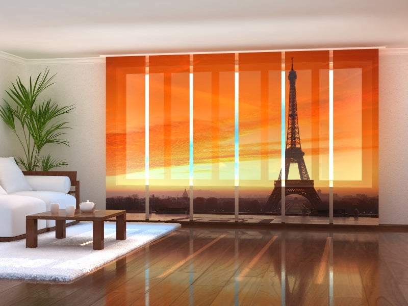 Set di 6 Tende a Pannello Torre Eiffel 4 acquistare Set di 6 Tende a Pannello Torre Eiffel 4 — Foto