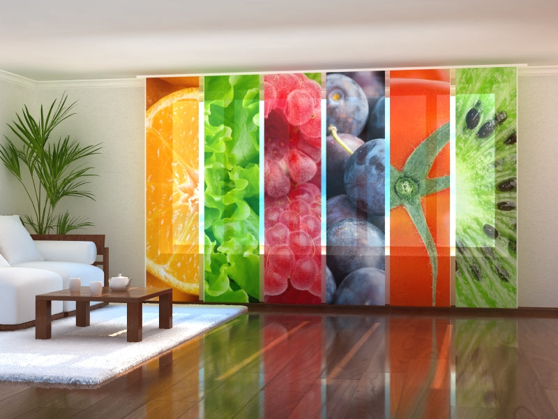 Set di 6 Tende a Pannello Freschezza 1 acquistare Set di 6 Tende a Pannello Freschezza 1 — Foto