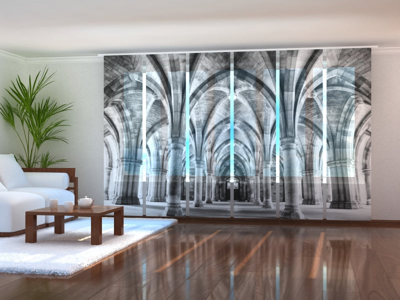 Set di 6 Tende a Pannello Spettacolare Hall dell'Universit�� di Glasgow, in Scozia acquistare Set di 6 Tende a Pannello Spettacolare Hall dell'Universit�� di Glasgow, in Scozia — Foto