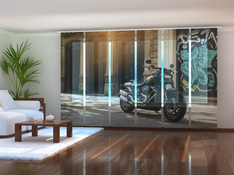 Set di 6 Tende a Pannello Super Moto Harley Davidson 114 acquistare Set di 6 Tende a Pannello Super Moto Harley Davidson 114 — Foto