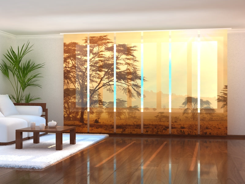 Set di 6 Tende a Pannello Tanzania acquistare Set di 6 Tende a Pannello Tanzania — Foto