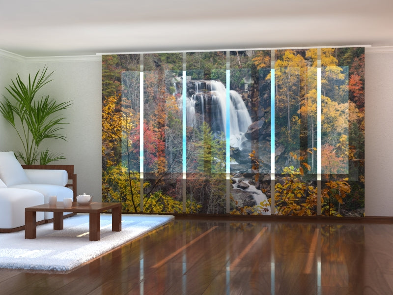 Set di 6 Tende a Pannello Cascate Upper Whitewater acquistare Set di 6 Tende a Pannello Cascate Upper Whitewater — Foto