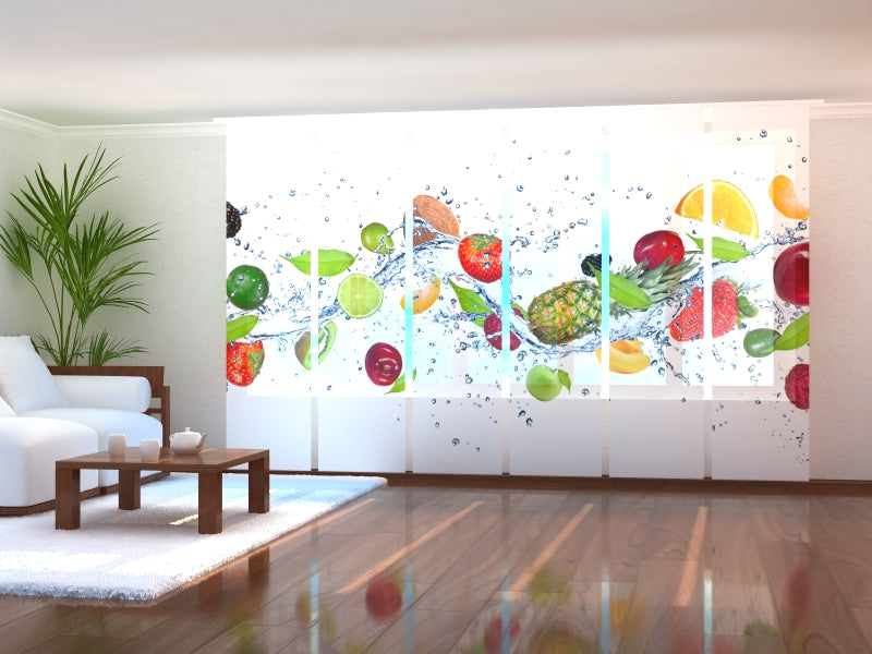 Set di 6 Tende a Pannello Ondata di Freschezza acquistare Set di 6 Tende a Pannello Ondata di Freschezza — Foto