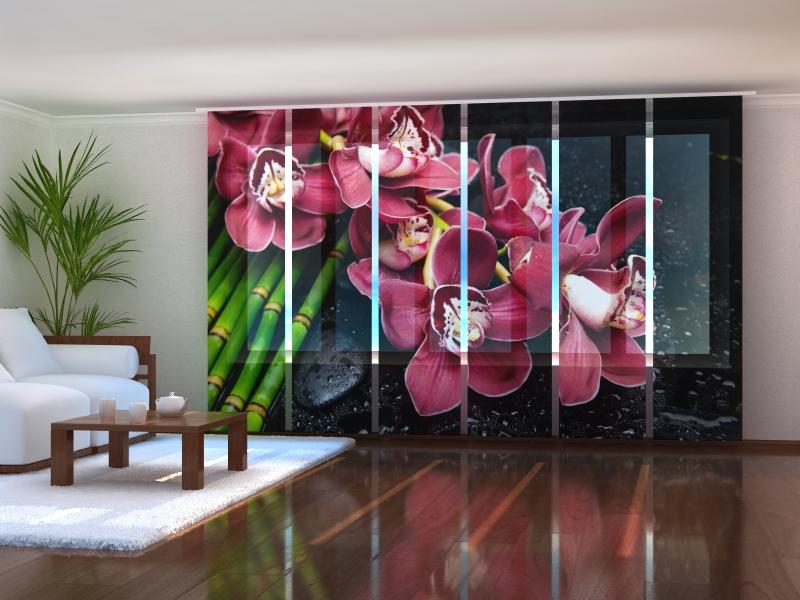 Set di 6 Tende a Pannello Fantasia acquistare Set di 6 Tende a Pannello Fantasia — Foto