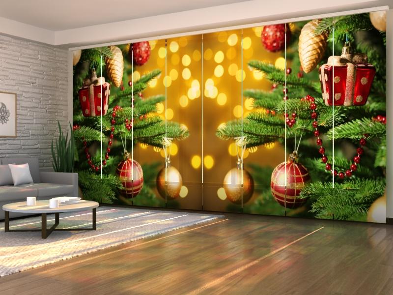 Set di 8 Tende a Pannello Giochi Natalizi acquistare Set di 8 Tende a Pannello Giochi Natalizi — Foto