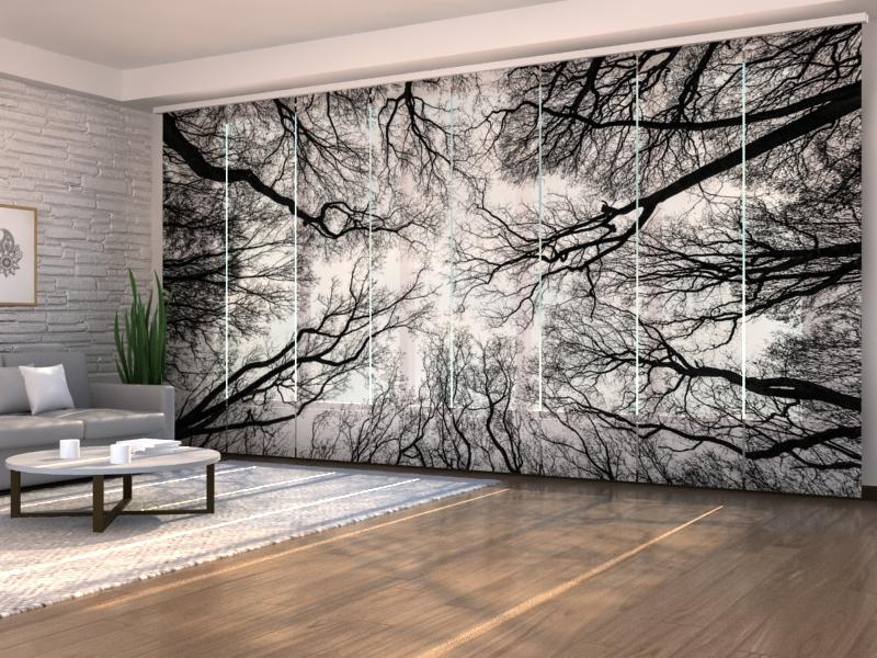 Set di 8 Tende a Pannello Cielo di Febbraio 2 acquistare Set di 8 Tende a Pannello Cielo di Febbraio 2 — Foto