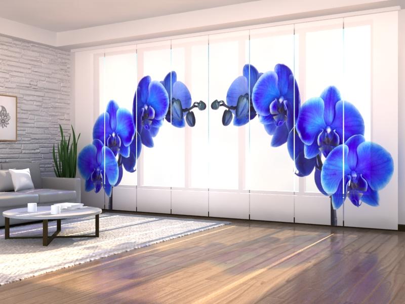 Set di 8 Tende a Pannello Delizioso Zaffiro acquistare Set di 8 Tende a Pannello Delizioso Zaffiro — Foto