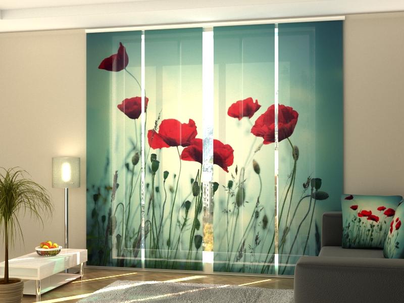 Set di 4 Tende a Pannello Bellezza Eterna acquistare Set di 4 Tende a Pannello Bellezza Eterna — Foto