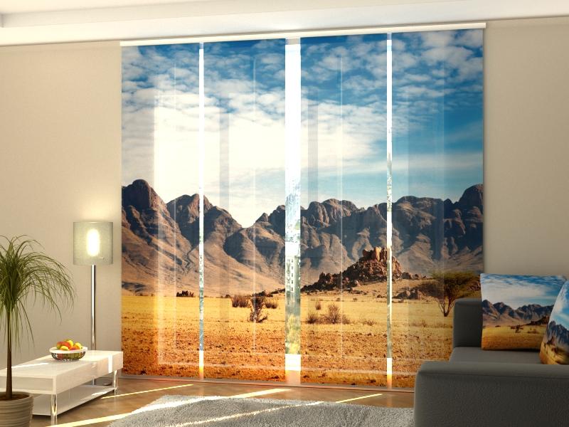 Set di 4 Tende a Pannello Savana acquistare Set di 4 Tende a Pannello Savana — Foto