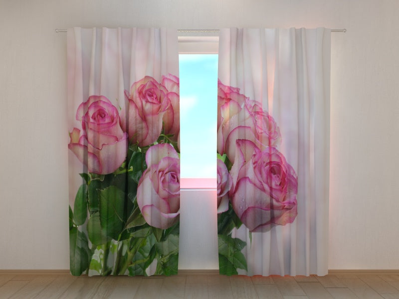 Foto Tende Ramo Rosa acquistare Foto Tende Ramo Rosa — Foto