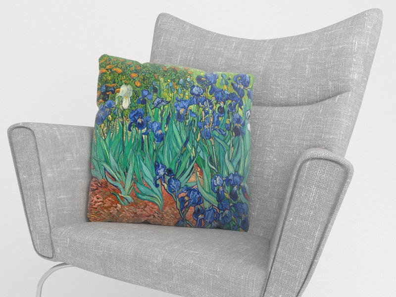 Federe per Cuscini Iris Vincent Van Gogh acquistare Federe per Cuscini Iris Vincent Van Gogh — Foto