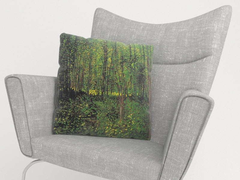 Federe per Cuscini Alberi e Sottobosco Vincent Van Gogh acquistare Federe per Cuscini Alberi e Sottobosco Vincent Van Gogh — Foto