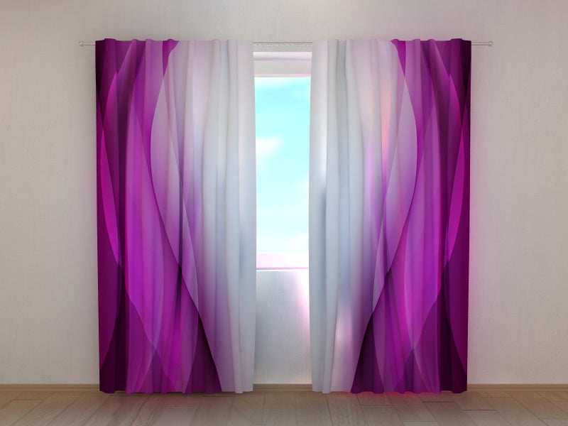 Foto Tende Onde Viola acquistare Foto Tende Onde Viola — Foto