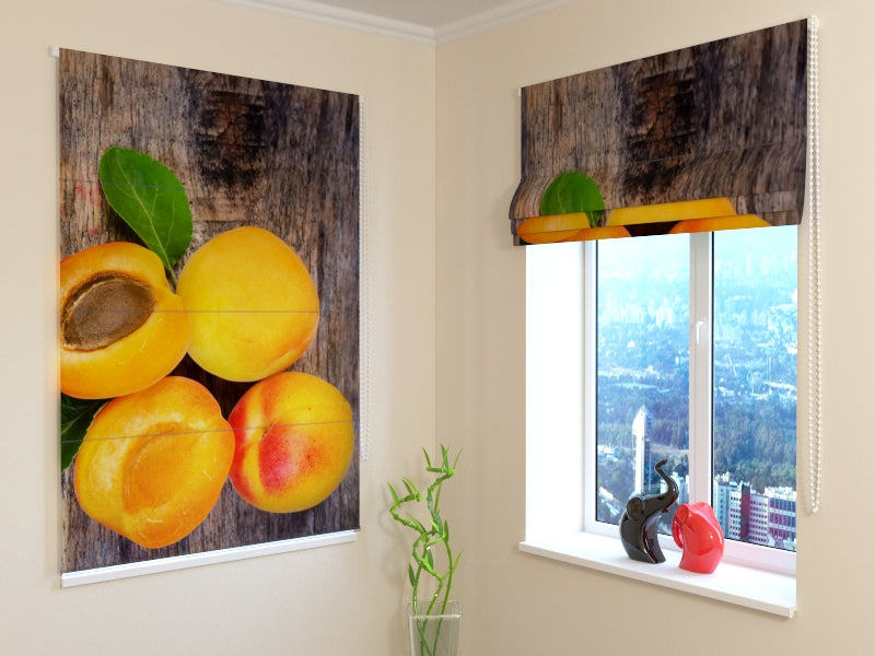 Tende a Pacchetto Albicocche acquistare Tende a Pacchetto Albicocche — Foto