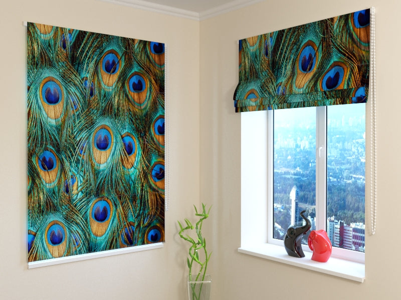 Tende a Pacchetto Magnifico Pavone 2 acquistare Tende a Pacchetto Magnifico Pavone 2 — Foto