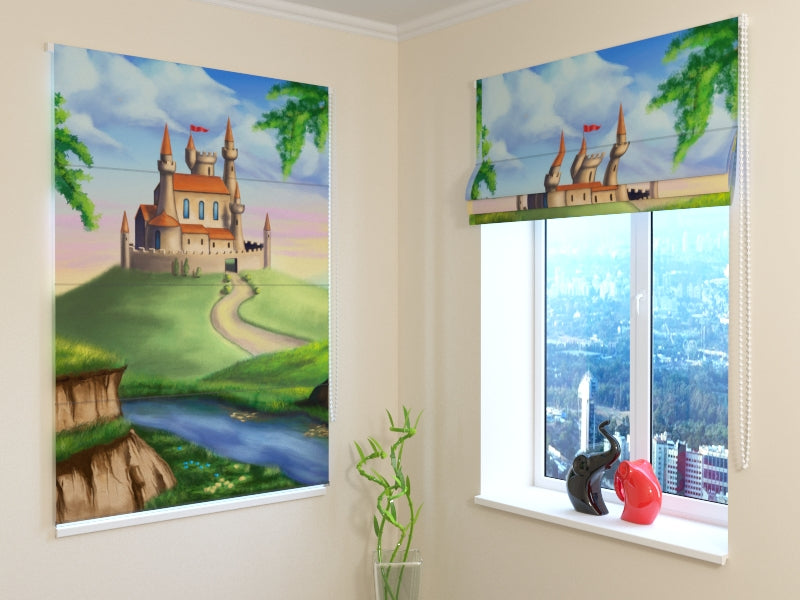 Tende a Pacchetto Castello per una Principessa acquistare Tende a Pacchetto Castello per una Principessa — Foto