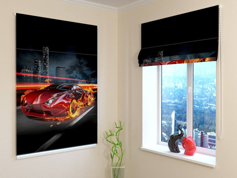 Tende a Pacchetto Impetuosa Super Auto acquistare Tende a Pacchetto Impetuosa Super Auto — Foto