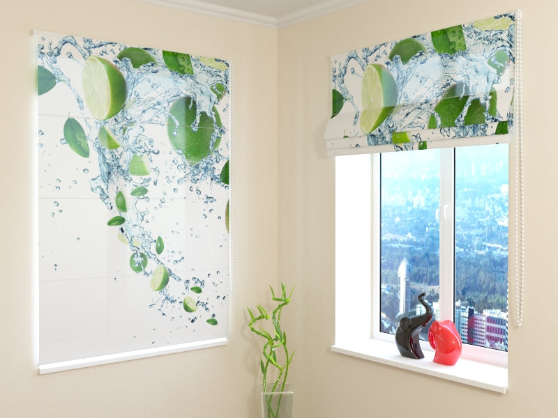 Tende a Pacchetto Lime Fresco acquistare Tende a Pacchetto Lime Fresco — Foto