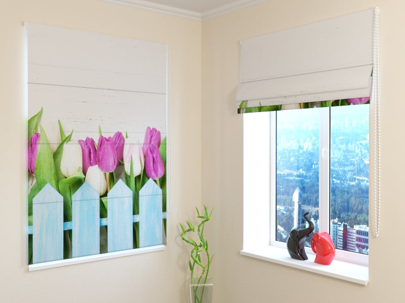 Tende a Pacchetto Tulipani del Giardino acquistare Tende a Pacchetto Tulipani del Giardino — Foto