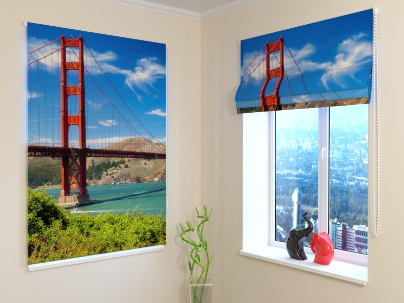 Tende a Pacchetto Golden Gate Bridge acquistare Tende a Pacchetto Golden Gate Bridge — Foto