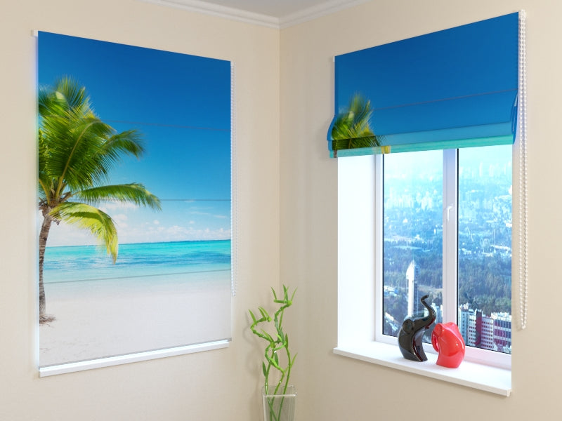 Tende a Pacchetto Una Palma acquistare Tende a Pacchetto Una Palma — Foto