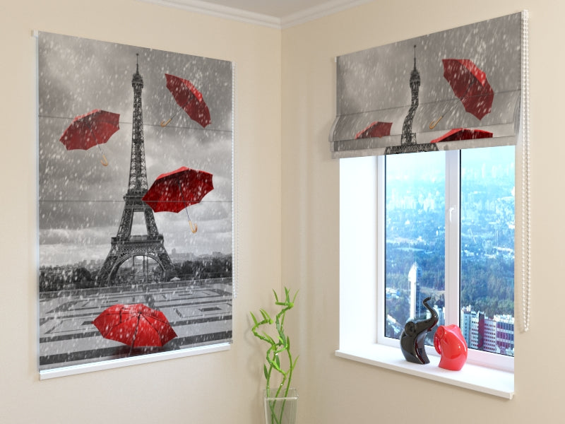 Tende a Pacchetto Ombrelli Rossi acquistare Tende a Pacchetto Ombrelli Rossi — Foto