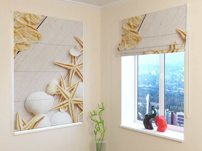 Tende a Pacchetto Stelle di Mare acquistare Tende a Pacchetto Stelle di Mare — Foto