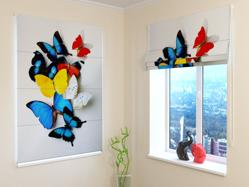 Tende a Pacchetto Farfalle Colorate acquistare Tende a Pacchetto Farfalle Colorate — Foto