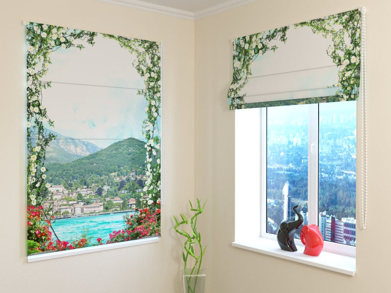 Tende a Pacchetto Arco di Fiori acquistare Tende a Pacchetto Arco di Fiori — Foto