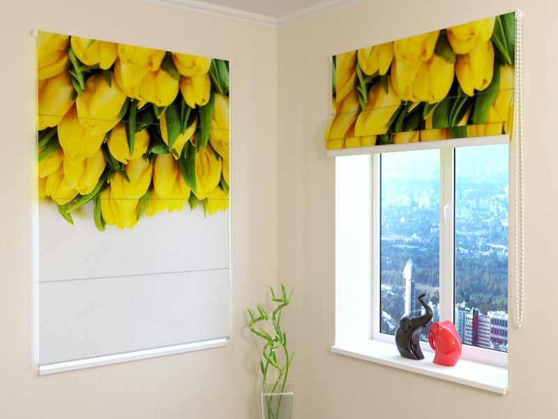 Tende a Pacchetto Bellezza Gialla acquistare Tende a Pacchetto Bellezza Gialla — Foto