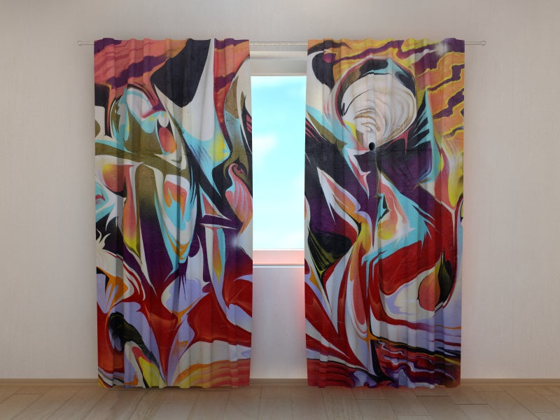 Foto Tende Graffiti di Strada acquistare Foto Tende Graffiti di Strada — Foto