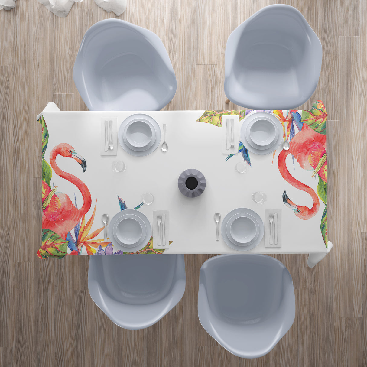 Tovaglia Fenicottero Tropicale acquistare Tovaglia Fenicottero Tropicale — Foto