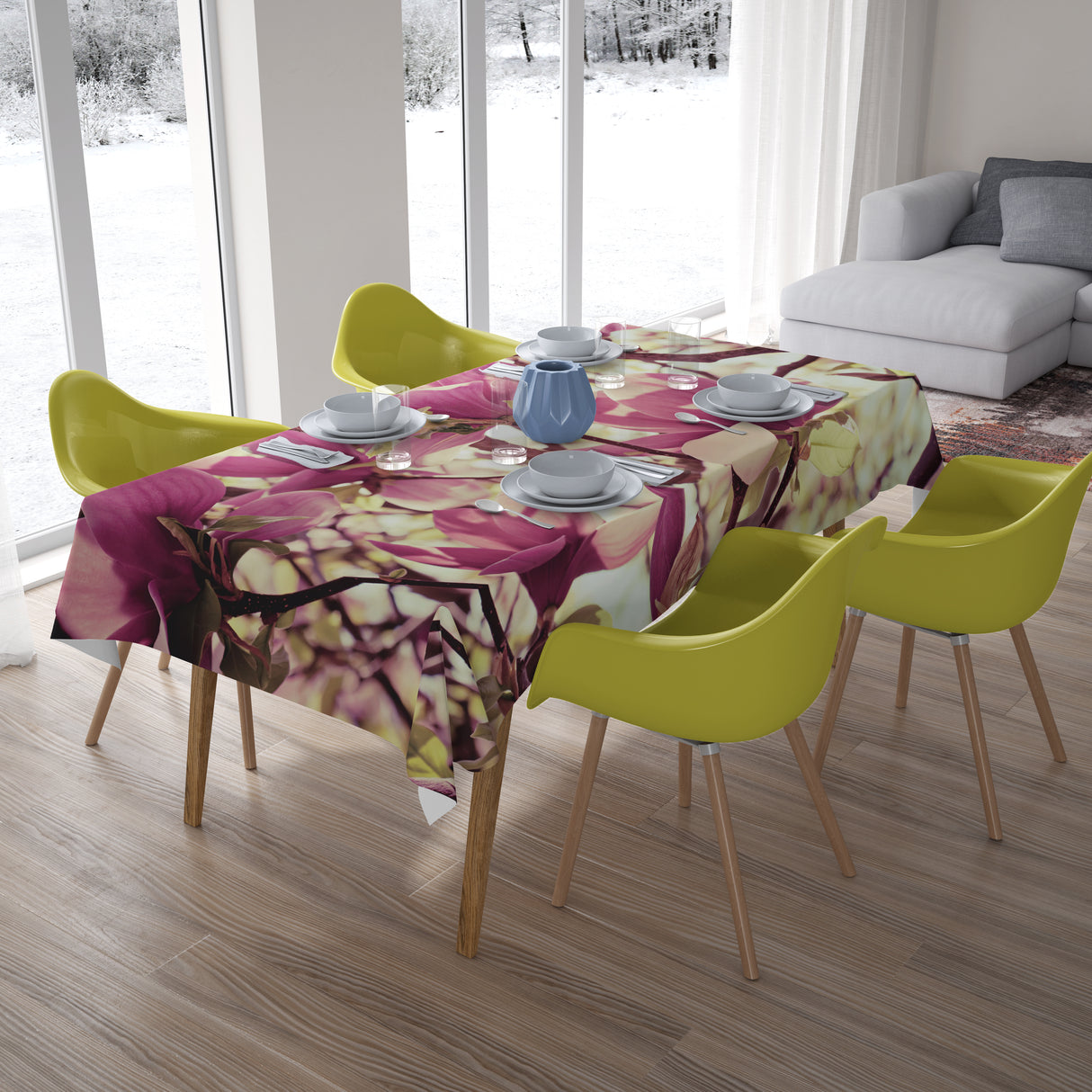 Tovaglia Magnolie Rosa acquistare Tovaglia Magnolie Rosa — Foto