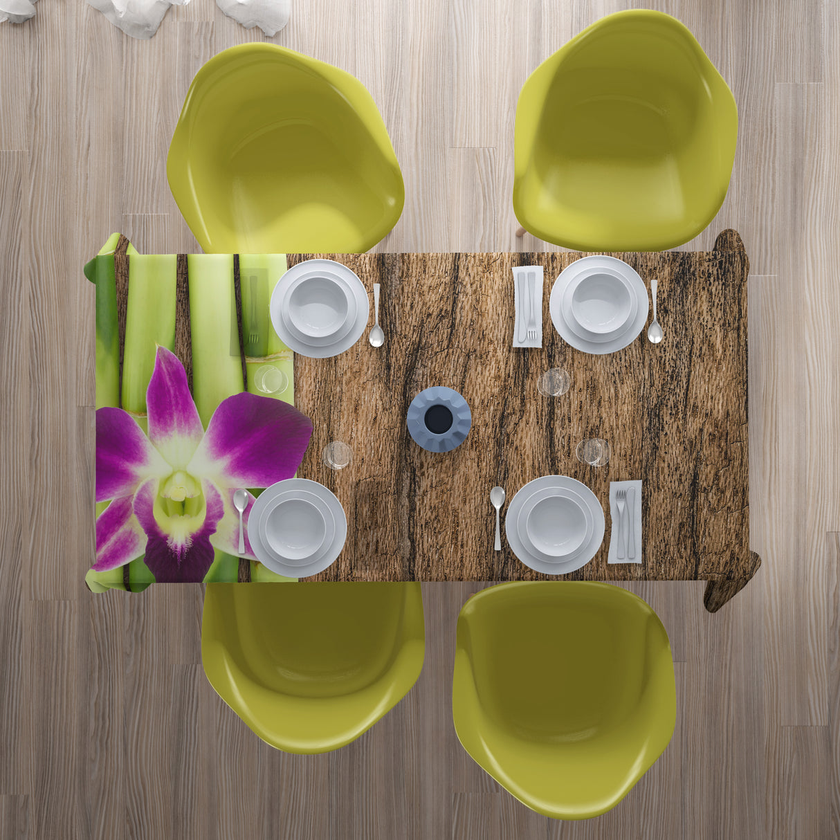 Tovaglia Quattro Germogli di Bambù acquistare Tovaglia Quattro Germogli di Bambù — Foto