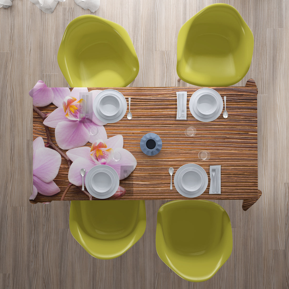 Tovaglia Orchidee e Albero acquistare Tovaglia Orchidee e Albero — Foto