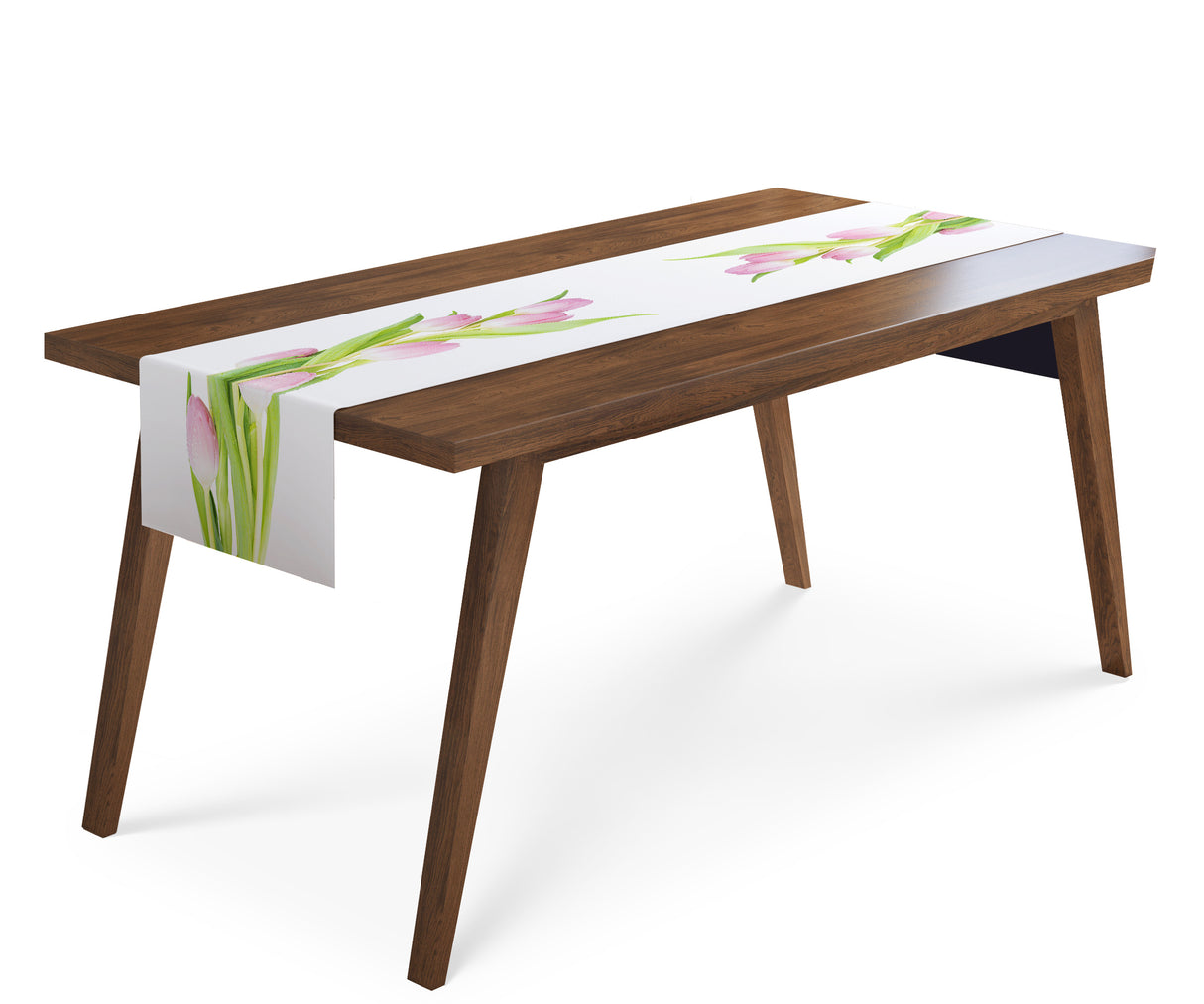 Tappeto Runner da Tavola Meravigliosa Tulipani Rosa acquistare Tappeto Runner da Tavola Meravigliosa Tulipani Rosa — Foto