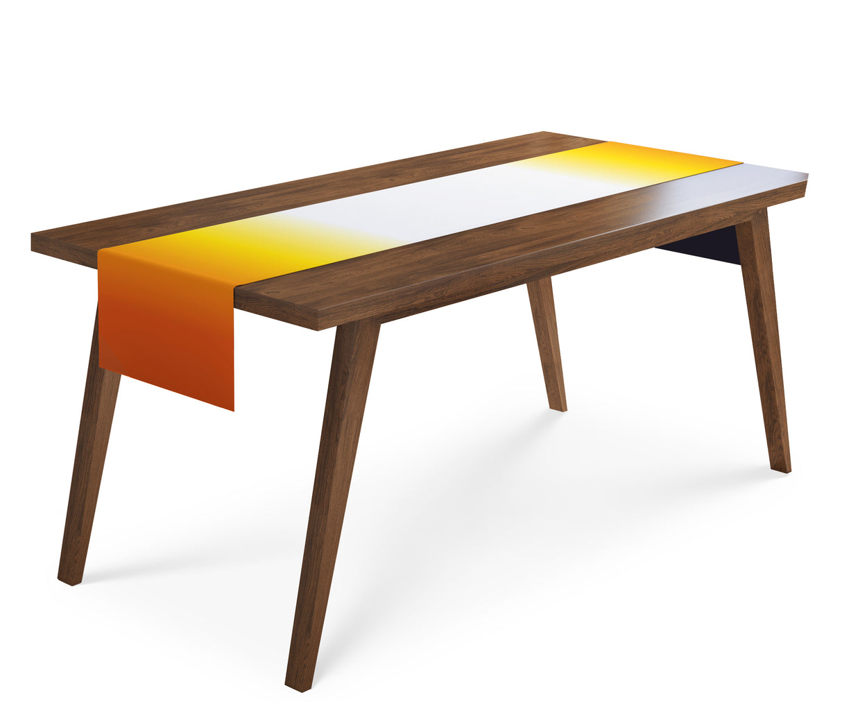 Tappeto Runner da Tavola Ombre Alba acquistare Tappeto Runner da Tavola Ombre Alba — Foto