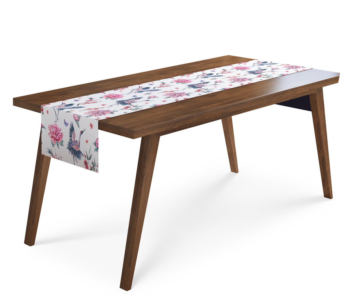 Tappeto Runner da Tavola Cicogne e Fiori acquistare Tappeto Runner da Tavola Cicogne e Fiori — Foto