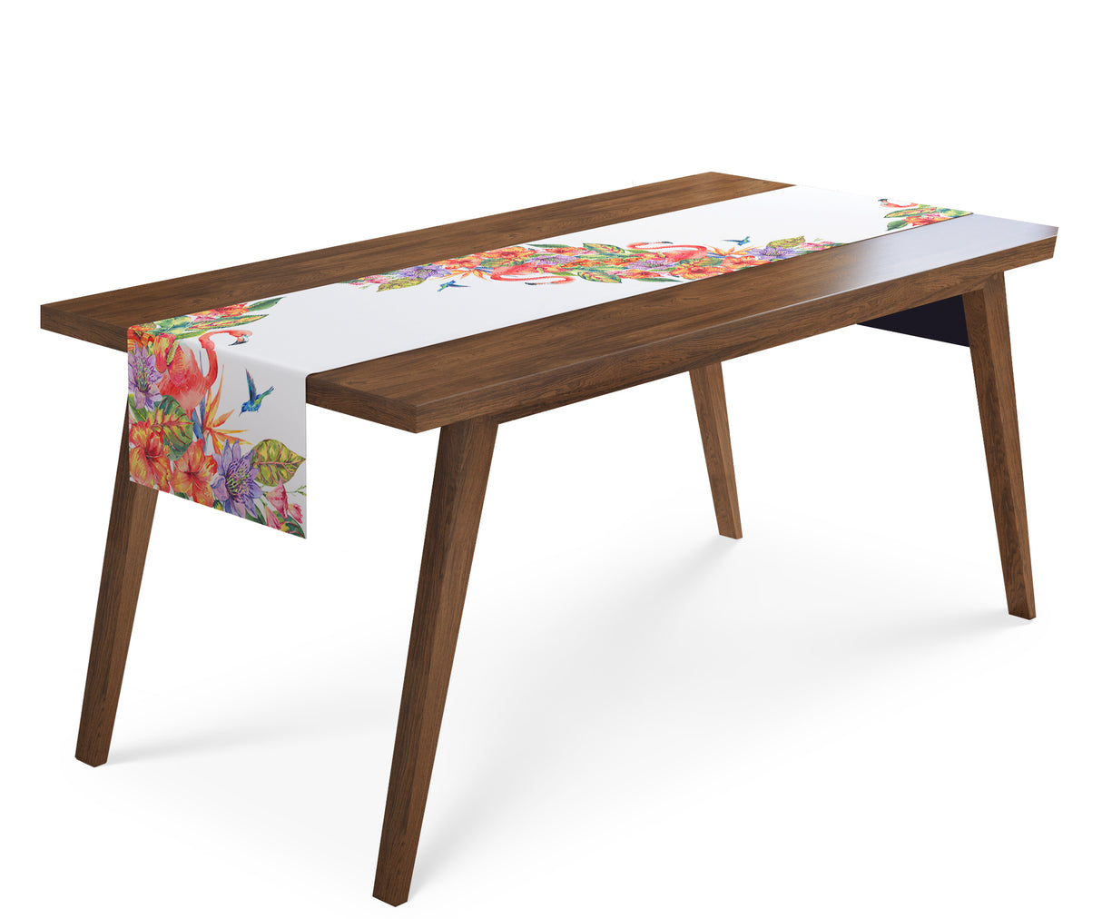 Tappeto Runner da Tavola Fenicottero Tropicale acquistare Tappeto Runner da Tavola Fenicottero Tropicale — Foto