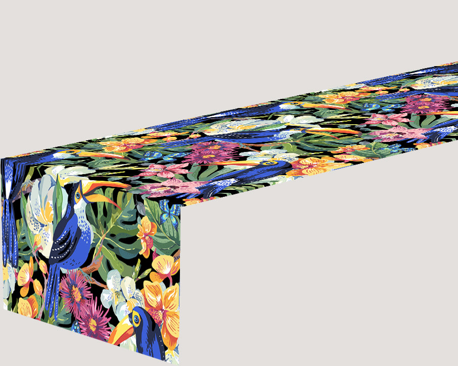 Tappeto Runner da Tavola Pappagalli dell'Acquerello acquistare Tappeto Runner da Tavola Pappagalli dell'Acquerello — Foto