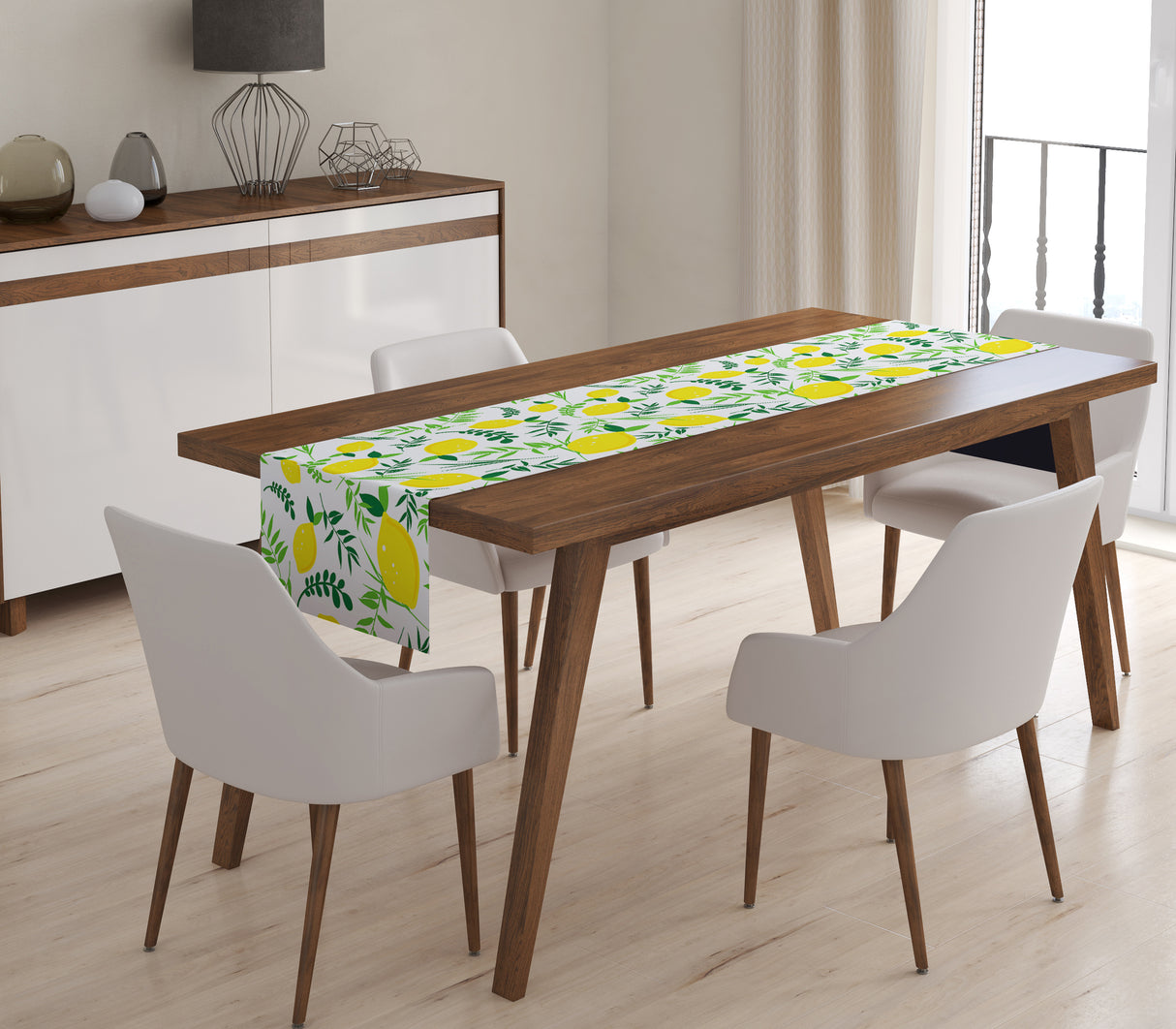 Tappeto Runner da Tavola Limonella acquistare Tappeto Runner da Tavola Limonella — Foto